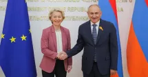 Stire din Actualitate : Șefa Comisiei Europene transmite Armeniei că se poate baza pe UE