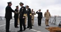 Stire din Eveniment : Șeful US Navy,  în vizită la Constanța. Galerie FOTO