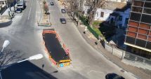 Stire din Politică-Administrație : Autoritățile au amenajat un nou sens giratoriu în municipiul Constanta