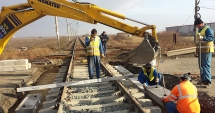 Stire din Economie : Se reiau lucrările de reabilitare pe coridorul IV feroviar
