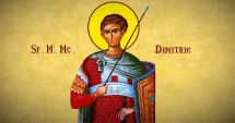 Stire din Social : Creştinii ortodocşi îl cinstesc pe Sfântul Dumitru