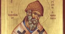 Stire din Cultură-Educație : Creștinii îl sărbătoresc pe Sfântul Spiridon, făcătorul de minuni