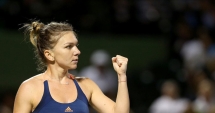 Stire din Sport : Simona Halep joacă, astăzi, pentru un loc în careul de ași, la Miami