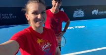 Stire din Sport : Simona Halep, antrenament și voie bună la Adelaide