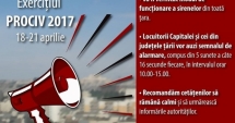 Stire din Eveniment : PROCIV 2017. Sirenele care anunță situațiile de urgență vor fi testate săptămâna viitoare