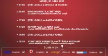 Stire din Actualitate : Programul zilei de marți, 30 iunie, de la Antena 3 Constanța