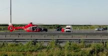 Stire din Eveniment : ACCIDENT RUTIER GRAV pe Autostrada Soarelui. Un copil a FOST RĂNIT. Intervine elicopterul SMURD