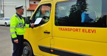 Stire din Eveniment : Viața elevilor, pusă în pericol de un șofer de microbuz școlar! A fost prins băut la volan