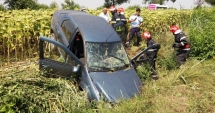 Stire din Eveniment : Infarct la volan, pe caniculă. Șofer mort, după ce a pierdut controlul volanului