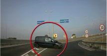Stire din Eveniment : Se grăbea la mare! Şoferiţă filmată în timp ce intră pe contrasens în mijlocul autostrăzii