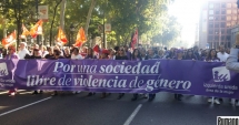 Stire din Actualitate : Spania: Mii de persoane  au protestat la Madrid față  de violențele împotriva femeilor