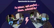 Stire din Cultură-Educație : „Te iubesc, ești perfect... Acum, schimbă-te!”. Spectacol de licență pe scena Teatrului ”Oleg Danovski”