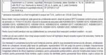 Stire din Anunțuri : Anunț privind vânzarea de bunuri imobile