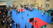 Stire din Sport : "Caravana Sănătate prin Sport", escală la Liceul Teoretic "Ovidius"