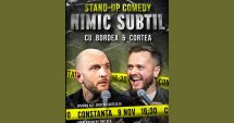 Stire din Cultură-Educație : Bordea și Cortea spun lucrurilor pe nume în show-ul de la Harlequin by the Sea