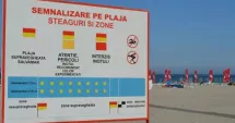 Stire din Social : Salvamarii avertizează turiștii de pe litoral: ce înseamnă steagurile arborate pe plajă