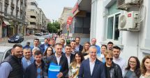 GALERIE FOTO / Stelian Ion, candidatul ADU la Primăria Constanța, și-a depus oficial candidatura