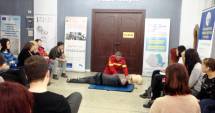 Stire din Cultură-Educație : Studenții șaguniști învață să salveze vieți