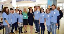 Stire din Cultură-Educație : Studenții șaguniști au participat la Târgul de Turism "Vacanța" 2015
