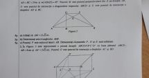 Stire din Cultură-Educație : EVALUARE NAȚIONALĂ 2019. Iată subiectele la matematică
