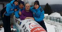 Stire din Sport : Galerie FOTO și VIDEO. Surpriza de pe pârtie.  Umăr la umăr cu americancele!