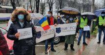 Stire din Eveniment : Polițiștii din Constanța protestează în stradă. „Vrem salarii corecte!”