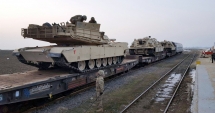 Stire din Eveniment : Tancurile și soldații americani au sosit la Constanța. Cât vor sta yankeii în țară