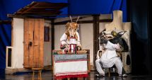 Stire din Cultură-Educație : Povestea ”Caprei cu trei iezi” spusă, pe scenă, de actorii Teatrului „Căluțul de Mare”