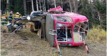 Stire din Actualitate : O telecabină s-a desprins de pe cablu si a căzut în gol, în Cehia