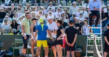 Stire din Sport : Simona Halep și Juan Martin Del Potro au inaugurat Centrul Național de Tenis de la Chișinău