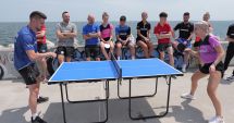 Stire din Sport : Delegaţia de tenis de masă a României care va merge la Jocurile Europene s-a relaxat pe malul mării