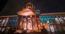 Stire din Cultură-Educație : Omagiu impresionant adus lui Brâncuși la Festivalul Luminilor din Bruxelles