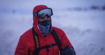 Stire din Eveniment : Tibi Ușeriu s-a întors fără piele pe tălpi și cu un deget degerat, după 600 de kilometri la -37 de grade