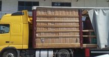 Cea mai mare captură de țigări din acest an: 162.500 de pachete cu țigări, ascunse într-un camion