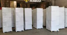 Stire din Eveniment : Captură record pe autostradă. Milioane de țigări ilegale descoperite într-un camion