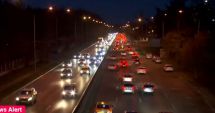 Stire din Actualitate : Trafic intens la ieșirea din Capitală, pe DN1. Românii își încep vacanța de 1 decembrie