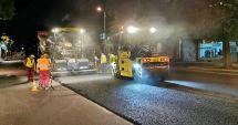 Stire din Social : Restricții parțiale de trafic, la noapte, pe un tronson al bulevardului Tomis
