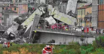 Stire din Actualitate : Verdict în dosarul prăbușirii Podului Morandi. Tragedia a ucis 43 de oameni, între care doi români