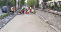 Stire din Social : Trasee pietonale recondiționate, străzi asfaltate și noi locuri de parcare pentru constănțeni