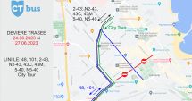 Stire din Social : Liniile de autobuz sunt deviate pe 24 și 27 iunie