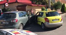 Stire din Eveniment : Galerie foto. Accident rutier la Constanța! Două mașini implicate, dintre care un taxi