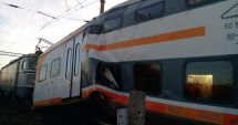 Stire din Eveniment : CIOCNIRE FRONTALĂ! Cinci răniți într-un accident de tren