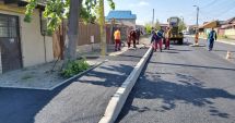 Stire din Social : Trotuarele din cartierul Palazu Mare, refăcute