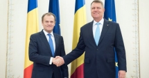 Stire din Politică-Administrație : Președintele Consiliului European, Donald Tusk, primit de Klaus Iohannis
