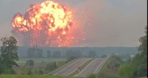 Stire din Actualitate : Explozie puternică la un depozit de muniție!