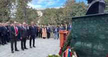 Reprezentanții UDTR au depus o coroană de flori şi au păstrat un moment de reculegere la bustul lui M.K. Atatürk, situat în Parcul Arheologic din Constanța