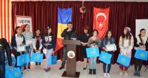 Olimpicii de la limba turcă, premiați de UDTTMR cu excursii
