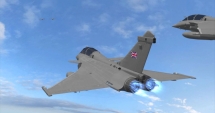 Stire din Eveniment : Avioane britanice, Eurofighter Typhoon, la Baza Mihail Kogălniceanu
