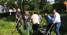 Stire din Cultură-Educație : Pentru un oraș curat! Acțiune voluntară de ecologizare la Universitatea Maritimă Constanța