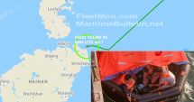 Un cargou vietnamez s-a scufundat. Echipajul a fost salvat
